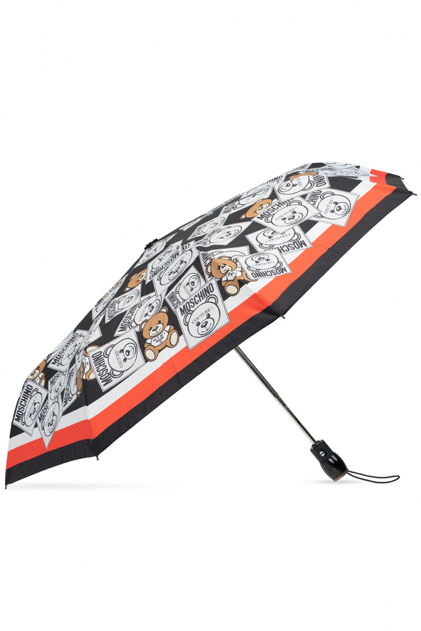 Moschino Folding umbrella with logo